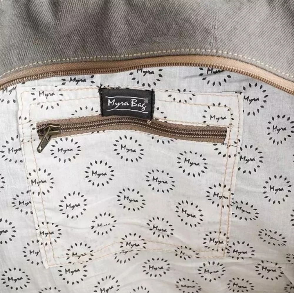 Myra Large Oversized Southwestern Tapestry Dreamy Affair Weekender Tote Bag NWT - Picture 6 of 8